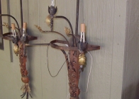 Wrought Iron Sconces 3