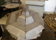 Lantern during assembly