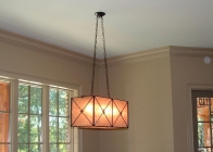Mica Light Fixture